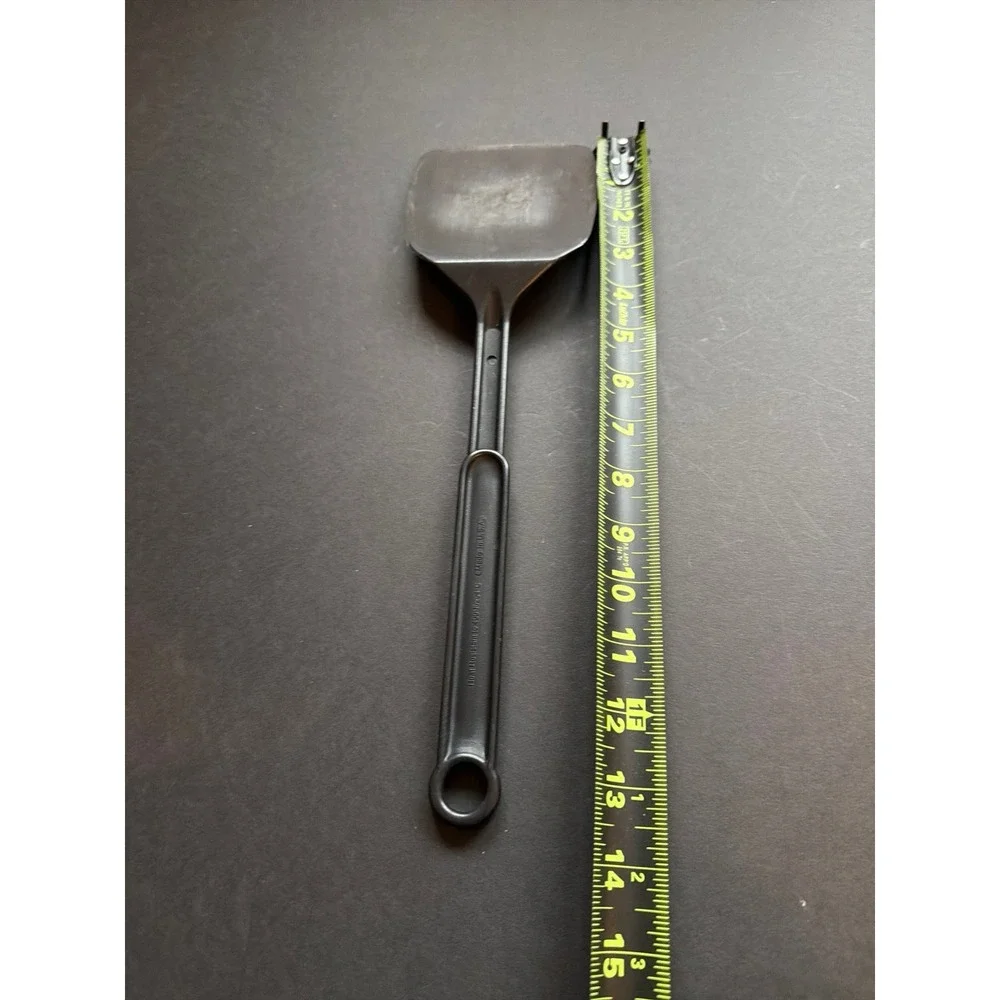 Farberware Black Nylon Turner Spatula Heat Resistant 400F Made in USA 12.5 inch